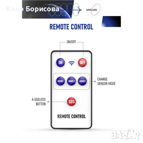 Соларна лампа W789B-5 – Мощно и ефективно LED осветление, снимка 4 - Друга електроника - 49156320