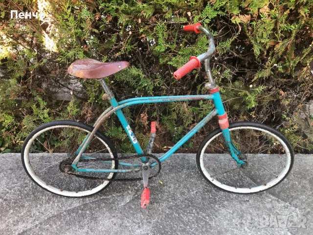 стар детски велосипед "ДКВ-2" - СССР - 1977г., снимка 7 - Антикварни и старинни предмети - 47769501