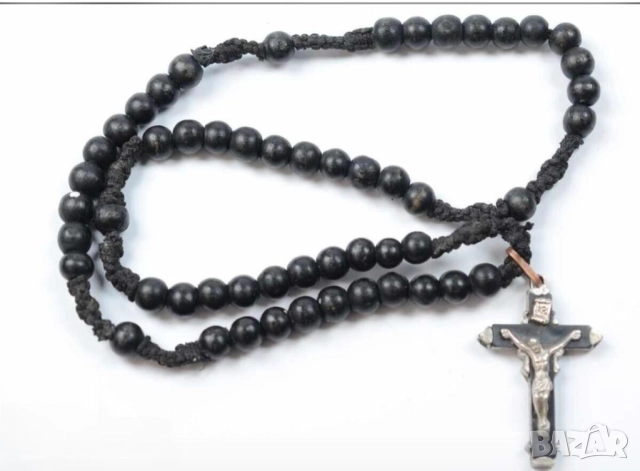 Старинна християнска молитвена броеница 
