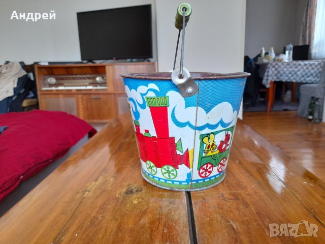 Стара детска кофа,кофичка #7, снимка 4 - Антикварни и старинни предмети - 32909361