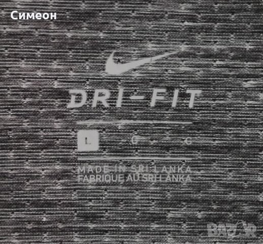 Nike DRI-FIT Knit оригинална блуза L Найк спорт фланелка фитнес, снимка 3 - Спортни екипи - 32586749