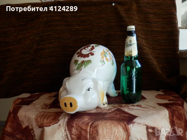 Порцеланова статуетка – касичка, снимка 3 - Антикварни и старинни предмети - 47445344