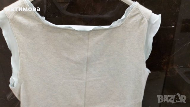 Блуза без ръкави, Escada Sport, размер L, снимка 10 - Корсети, бюстиета, топове - 33293421