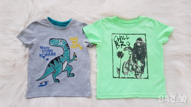 Тениски за момче 3-4 години, снимка 7 - Детски Блузи и туники - 37592978