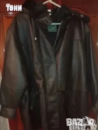 PELLE MODA Ново Дамско Яке с Качулка От Естествена Кожа XL/2XL , снимка 2 - Якета - 52794282