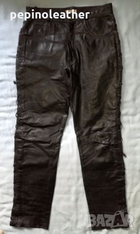 Рокерски кожен панталон - разни видове и размери, от 30 до 90 лв., снимка 4 - Панталони - 13072188