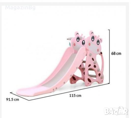 Пързалка Rocco син розов цвят , снимка 1