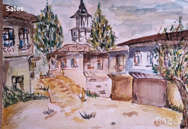 Картини акварел , снимка 8 - Картини - 40666733