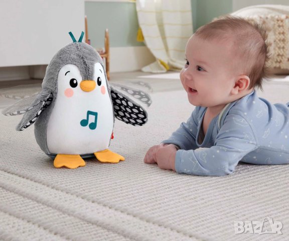 Плюшен музикален пингвин Fisher Price, снимка 3 - Образователни игри - 44141004