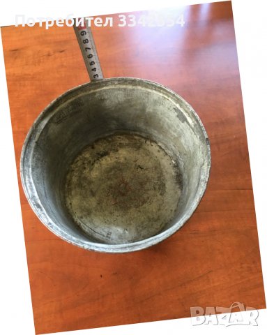 ТЕНДЖЕРА СЪД БАКЪР МЕД СТАРИННА, снимка 3 - Антикварни и старинни предмети - 37561578