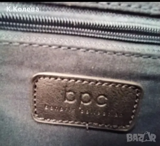 Нова кожена чанта Bpc Bonprix Collection, снимка 5 - Чанти - 47734853