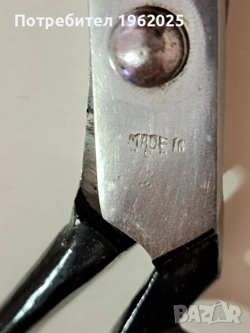 Стара шивашка ножица made in Korea, снимка 10 - Антикварни и старинни предмети - 50842980