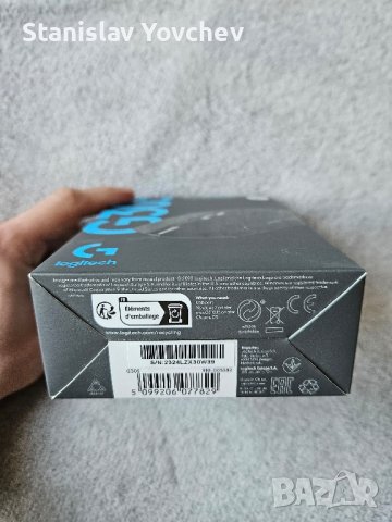 Нова черна геймърска мишка Logitech G305 , снимка 3 - Клавиатури и мишки - 43973708