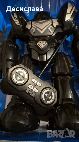 Робо бласт/ Robo blast Silverlit Черен робот, снимка 3 - Образователни игри - 53046414