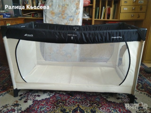 Преносимо детско легло Hauck Dream n Play, снимка 7 - Бебешки легла и матраци - 43420145