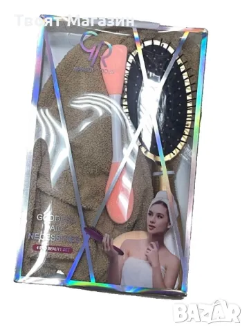 Комплект за баня , снимка 6 - Аксесоари за коса - 48545230