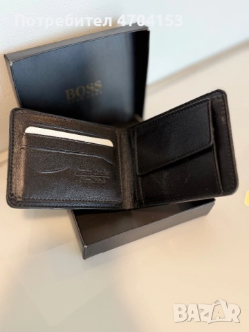 Мъжки портфейл. BOSS, снимка 2 - Портфейли, портмонета - 53181693
