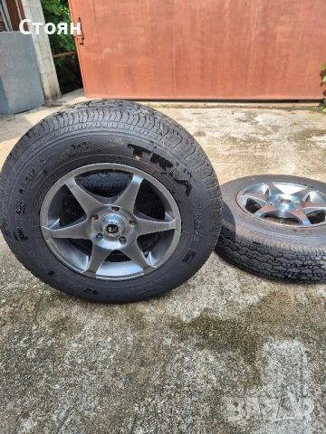 джанти с гуми за платформа, ремарке , снимка 10 - Гуми и джанти - 50575827