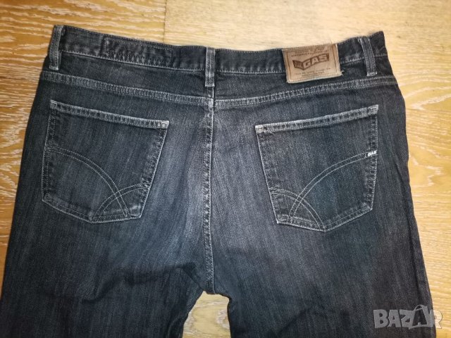 Мъжки дънки GAS оригинал, size 38, черни, много запазени, снимка 5 - Дънки - 35181515