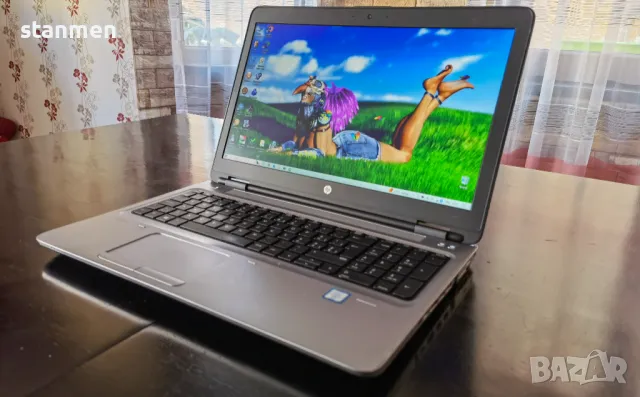 Продава лаптоп HP ProBook 650 G3/матFullHDсКам/4х2.7Ghz/8gbDDR4/SSD256gb/НОВАбат/Профилактиран/DVDrw, снимка 1 - Лаптопи за работа - 47342986