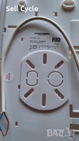 ✅ОСВЕТИТЕЛНО ТЯЛО RZB IP40❗, снимка 2 - Лампи за таван - 51335581