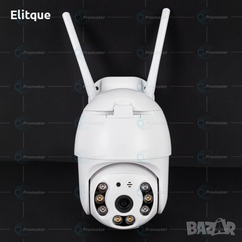 COBRA 8 LED A0012 PRO ICSEE Куполна безжична камера 4+4LED, снимка 3 - Друга електроника - 53127662