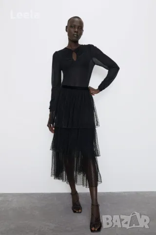 Дамска пола ZARA, снимка 13 - Поли - 49042885