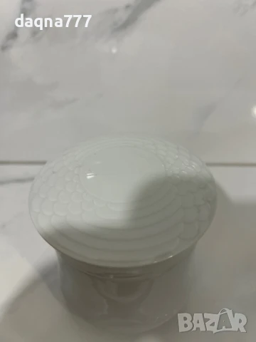 HUTSCHENREUTHER GERMANY BIANCA SCALA ГЛАНЦОВА ЗАХАРНИЦА С КАПАК Германия антика, снимка 4 - Антикварни и старинни предмети - 50596387