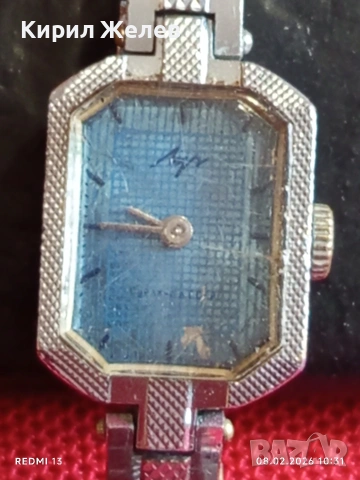 Дамски механичен часовник Лъч СССР стар за КОЛЕКЦИЯ 52850, снимка 3 - Антикварни и старинни предмети - 53399424