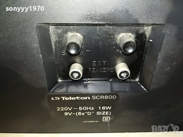 TELETON 3105231056, снимка 13 - Радиокасетофони, транзистори - 40882556