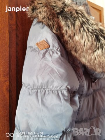 Дамско оригинално яке "Khujo"XL цвят опушено синьо. Перфектно!!! , снимка 12 - Якета - 38360101