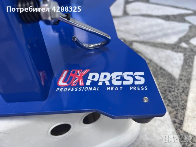 НОВА! UKPress Преса за термотрансфер на шапки, снимка 2 - Друго търговско оборудване - 50972474