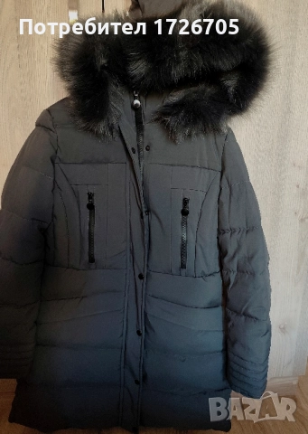 Ново дамско зимно яке с пух