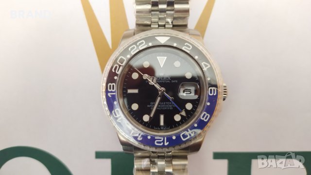 Rolex GMT Master II "Batman" Jubilee 126710BLNR автоматичен клас ААА+, снимка 2 - Мъжки - 33309379