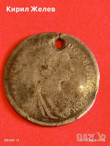 Сребърна монета 10 кройцера 1742г. Мария Терезия Австрия за КОЛЕКЦИЯ 52904, снимка 9 - Нумизматика и бонистика - 53106717