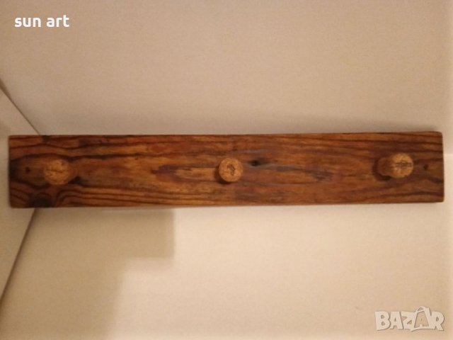 дървена закачалка с тапи от шампанско, снимка 9 - Закачалки - 37340623