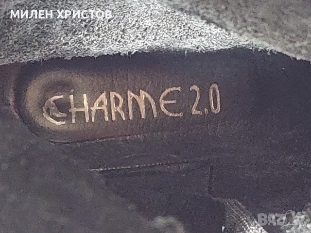 CHARME 2.0 Естествена кожа Made in Italy-40 номер, снимка 12 - Дамски ботуши - 52099592