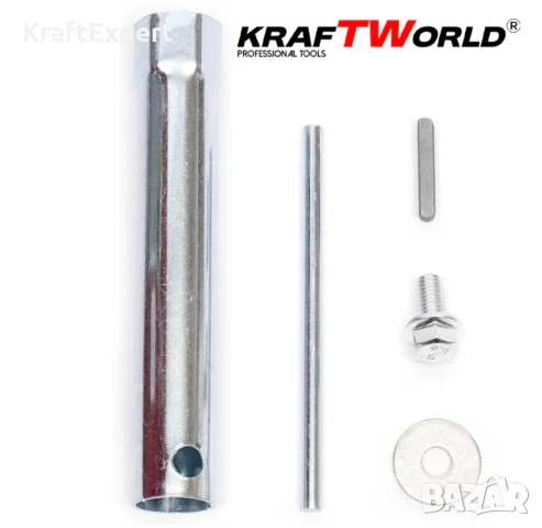 Бензинов Двигател за Мотофреза KraftWorld 7.5 кс, снимка 4 - Градинска техника - 50548886