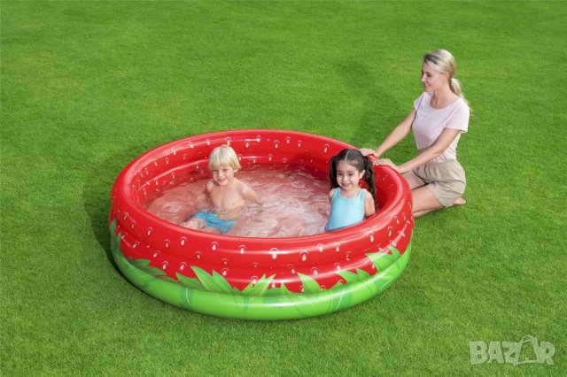 Надуваем детски басейн BESTWAY - (Ø1.60 x Н 0.38 м. ) 51145, снимка 4 - Басейни и аксесоари - 37153713