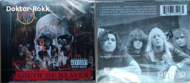 Slayer – CD - оригинални запечатани дискове, снимка 3 - CD дискове - 40569221