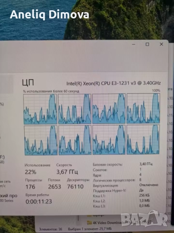 Intel Xeon E3-1231 V3; сокет 1150, снимка 3 - Процесори - 52796139