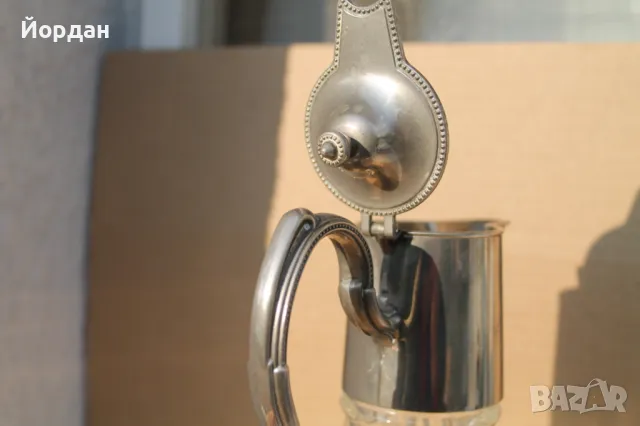 Английска гарафа , снимка 14 - Антикварни и старинни предмети - 47777576