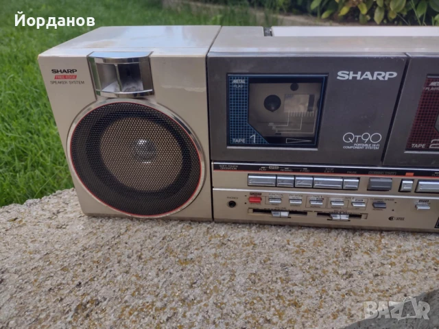 Касетофон SHARP QT90ZG, снимка 2 - Радиокасетофони, транзистори - 50475262