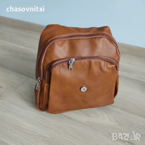 Удобна дамска раница с много джобове, снимка 5 - Раници - 50709704