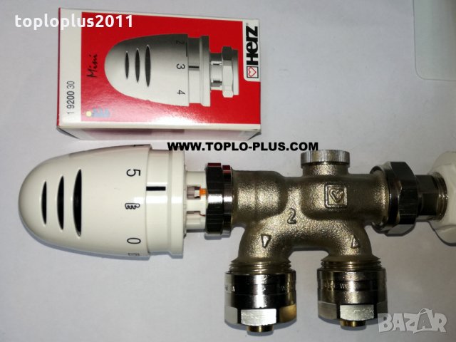 Термостатен вентил 3-осен ляв / десен за термоглава, снимка 5 - Радиатори - 28381221