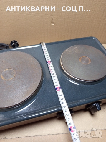 Соц Стар Електрически Двоен Котлон. , снимка 12 - Антикварни и старинни предмети - 52355991