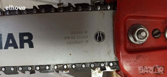 Бензинова моторна резачка DOLMAR PS32, снимка 8 - Градинска техника - 32640817