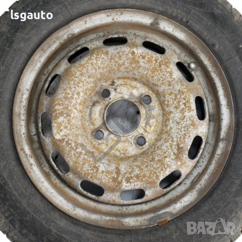 Стоманени джанти 4x108 с гуми R14 Mazda 2 I (DY) 2003-2007 ID: 120483, снимка 2 - Части - 44100438