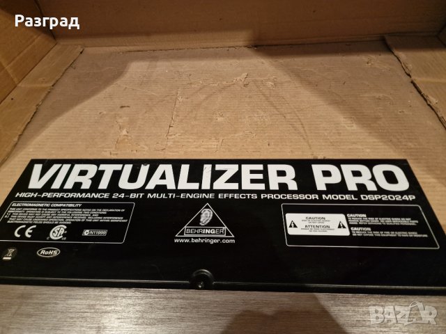 BEHRINGER  DSP2024P, снимка 5 - Ресийвъри, усилватели, смесителни пултове - 40733141