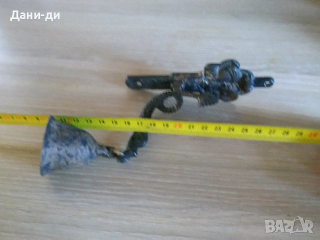 Камбана, звънец, хлопка месинг (бронз) от колекция , снимка 3 - Антикварни и старинни предмети - 42938573